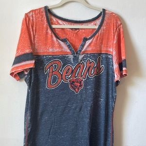 Chicago Bears women’s t-shirt, orange/white/blue